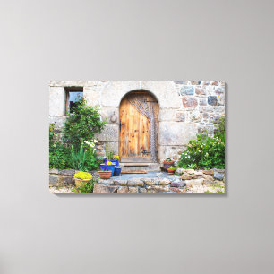 Rustic French Gite in Brittany France Canvas