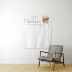 Rustic Fresh off the Market Bridal Shower Backdrop