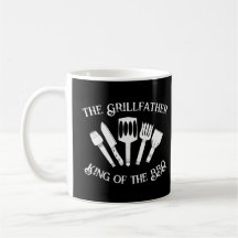 Rustic Funny Grilling Gift Men:The Grillfather