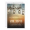 rustic garden lights - lanterns wedding invitation
