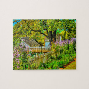 Rustic Garden West Virginia Jigsaw Puzzle