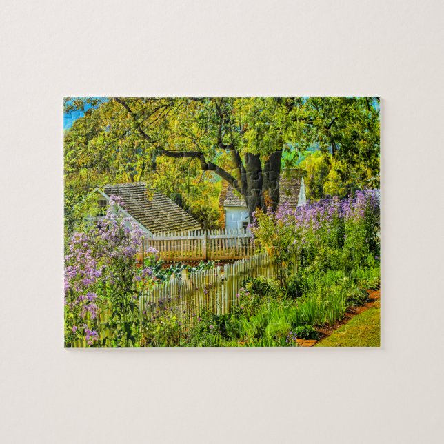 Rustic Garden West Virginia Jigsaw Puzzle (Horizontal)