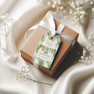 Rustic Gender Neutral Little Sprout Baby Shower Gift Tags