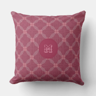 Rustic Geometric Pattern Cushion