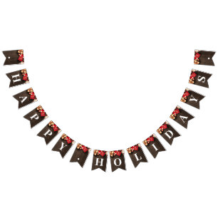 Rustic Gift Box, Christmas Party Bunting