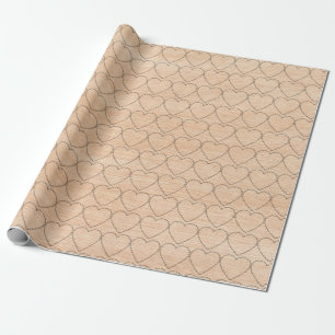 Rustic God's Love Christian Wrapping Paper
