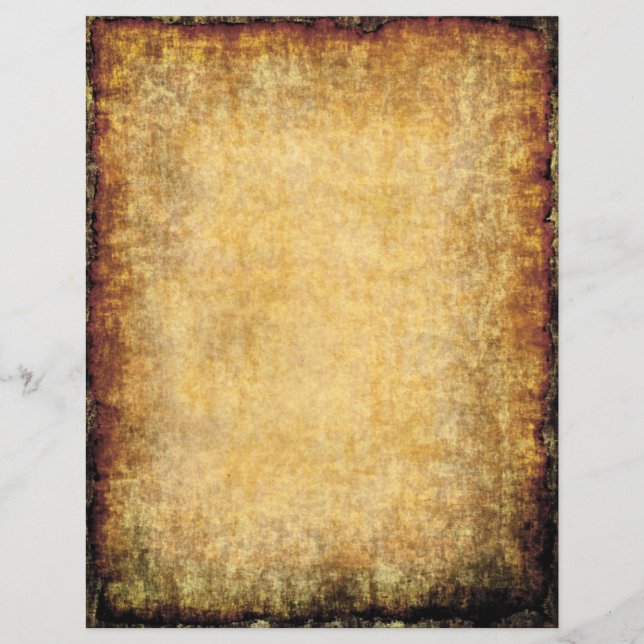 Rustic Gold Brown Texture Background Scrapbook (Front)