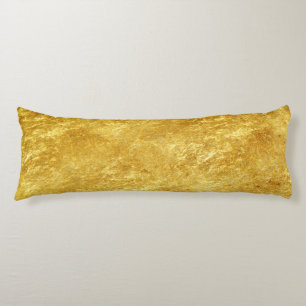 Rustic Gold Digital Print Body Cushion