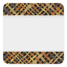 Rustic Graphical Woven Burlap Clean Labels