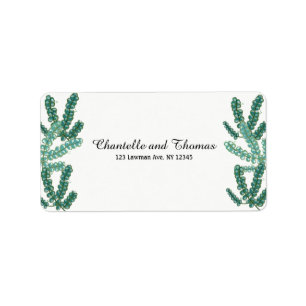 Rustic Green Eucalyptus Label