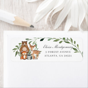 Rustic Greenery Woodland Baby Shower Birthday