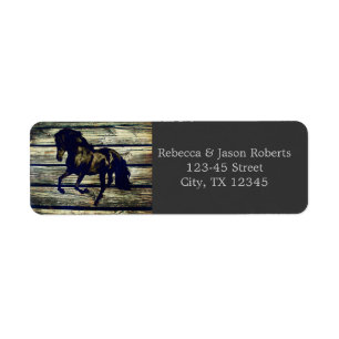 rustic grey barn wood western horse themed wedding