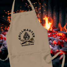 Rustic GRILLMASTER Custom Apron
