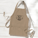 Rustic Grillmaster Father's Day Dad<br><div class="desc">Elevate his grilling game with the Modern Grillmaster Personalised Men's Apron! Featuring sleek, contemporary design, this apron is customised with his name and photo for a personal touch. Made with durable, high-quality fabric, it’s both stylish and practical, offering full coverage to protect against spills and splashes. Perfect for BBQ enthusiasts,...</div>