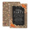 Rustic Harvest Birthday Party Invitation