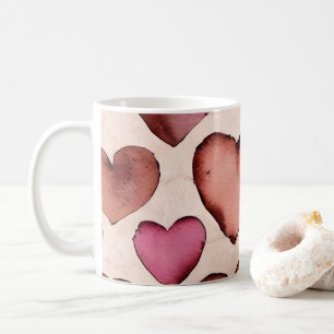 Rustic Hearts Coffee Mug