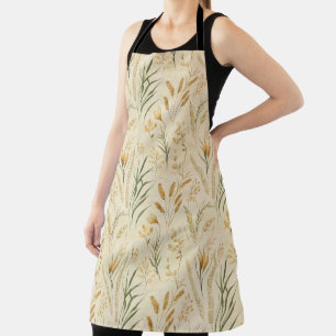 Rustic Herb Garden All-Over Print Apron