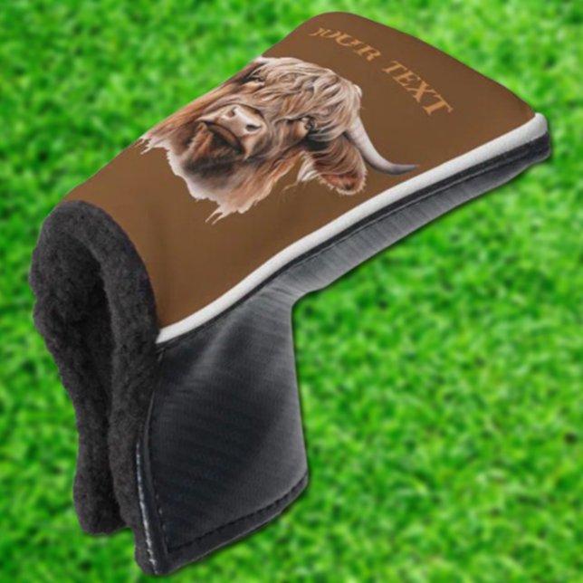 Rustic HIGHLANDER Golf Head Cover (Creator Uploaded)