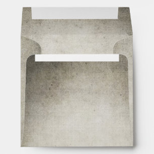 Rustic hombre grey vintage looking wedding envelopes