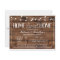 Rustic Home Sweet Home Housewarming Lights Invite