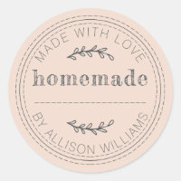 Rustic Homemade Baked Goods Jam Can Peach Dust