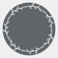 Rustic Homemade Jam Canning Off-Black Write On