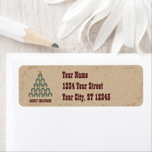 Rustic Horseshoe Christmas Tree