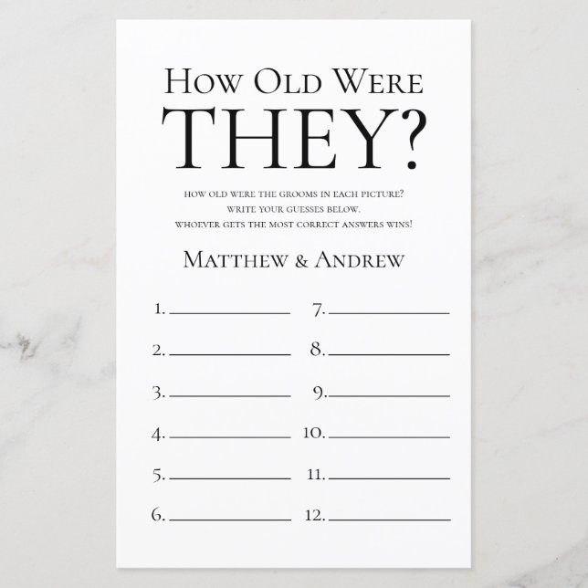 Rustic How Old Were They LGBTQ (Front)