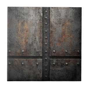 Rustic Industrial Metal Tile