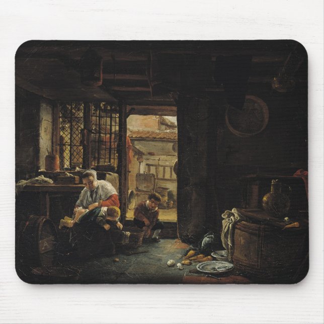 Rustic Interior Mouse Mat (Front)