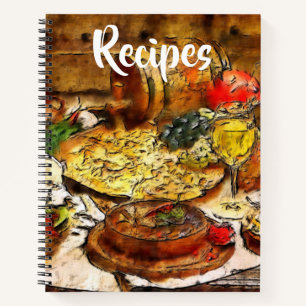 Rustic Italian Meal Recipe Book