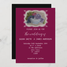 Rustic jar with fruitInvitation