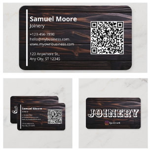 Rustic Joinery Business Card