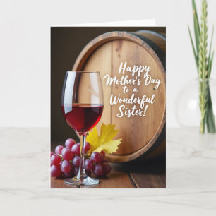 Rustic Joy Mothers Day Card