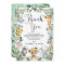 Rustic Jungle Safari Animals Greenery Baby Shower