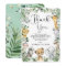 Rustic Jungle Safari Animals Greenery Baby Shower