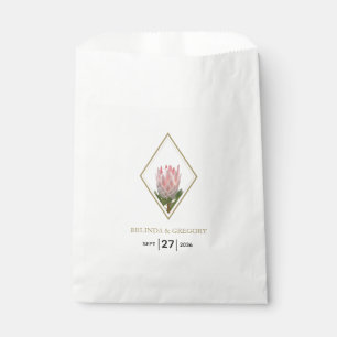 Rustic King Protea Wedding   Favour Bags