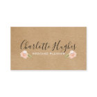 Rustic Kraft Boho Signature Rose Floral Motif