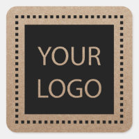 Rustic Kraft Custom Logo Minimalist