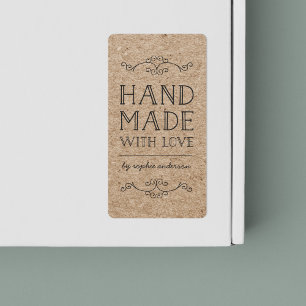 Rustic Kraft Flourishes Handmade With Love