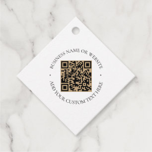 Rustic Kraft Modern Stylish Professional Favour Tags