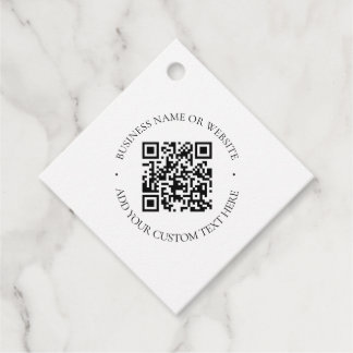 Rustic Kraft Modern Stylish Professional Favour Tags