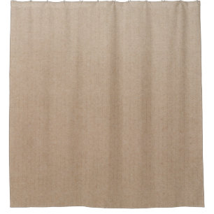 Rustic Kraft Paper Blank Template Custom Shower Curtain