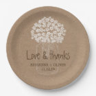 Rustic Kraft Paper Mason Jar Floral Wedding