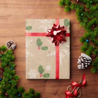 Rustic Kraft Wrapping Paper 