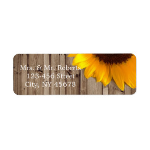 rustic lace barn wood sunflower country wedding