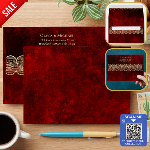 Rustic Lace Envelope