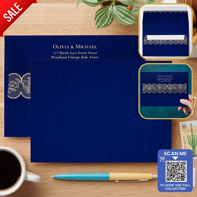 Rustic Lace Envelope (Creator Uploaded)