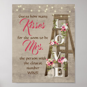 Rustic Ladder Floral Decor