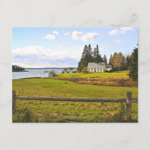 Rustic Landscape Postcard